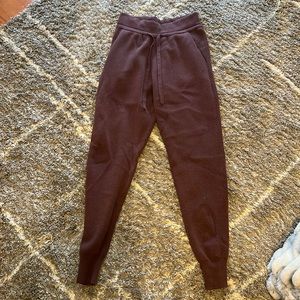 Abercrombie and Fitch Soft Maroon Sweatpants Size Small. Never worn.
